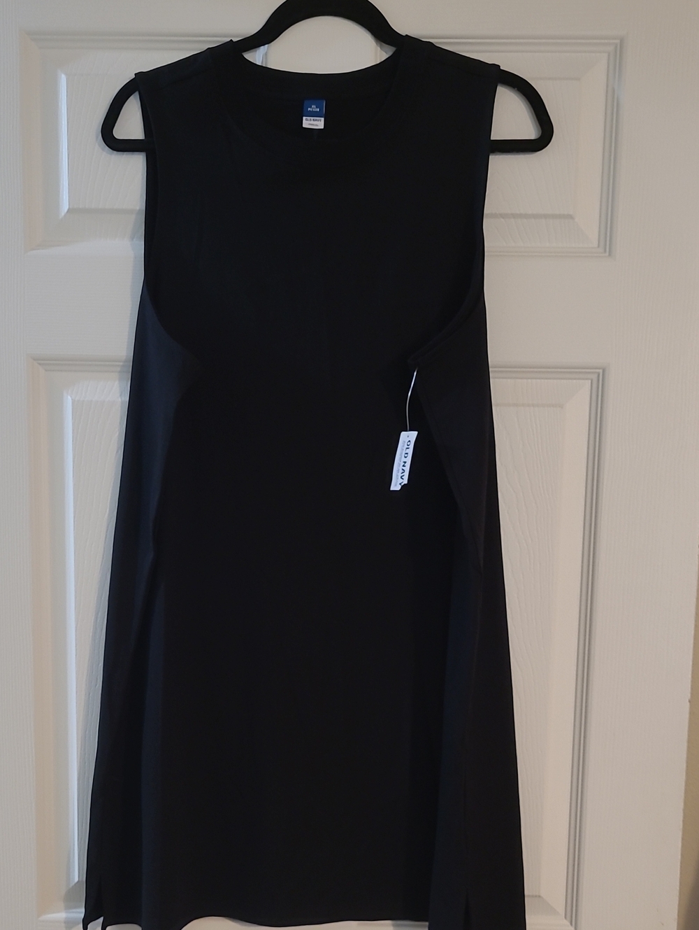Old Navy Black Sleeveless Swing Dress Size XLP - Picture 1 of 3